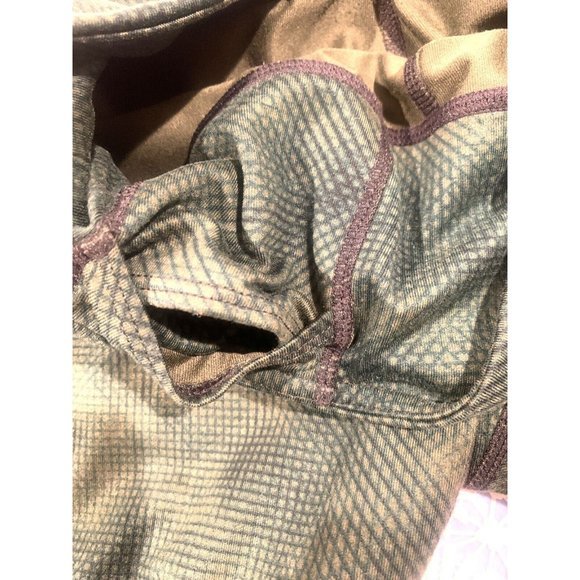 ATHLETA women's size Small workout exercise Leggings green print - Picture 7 of 9